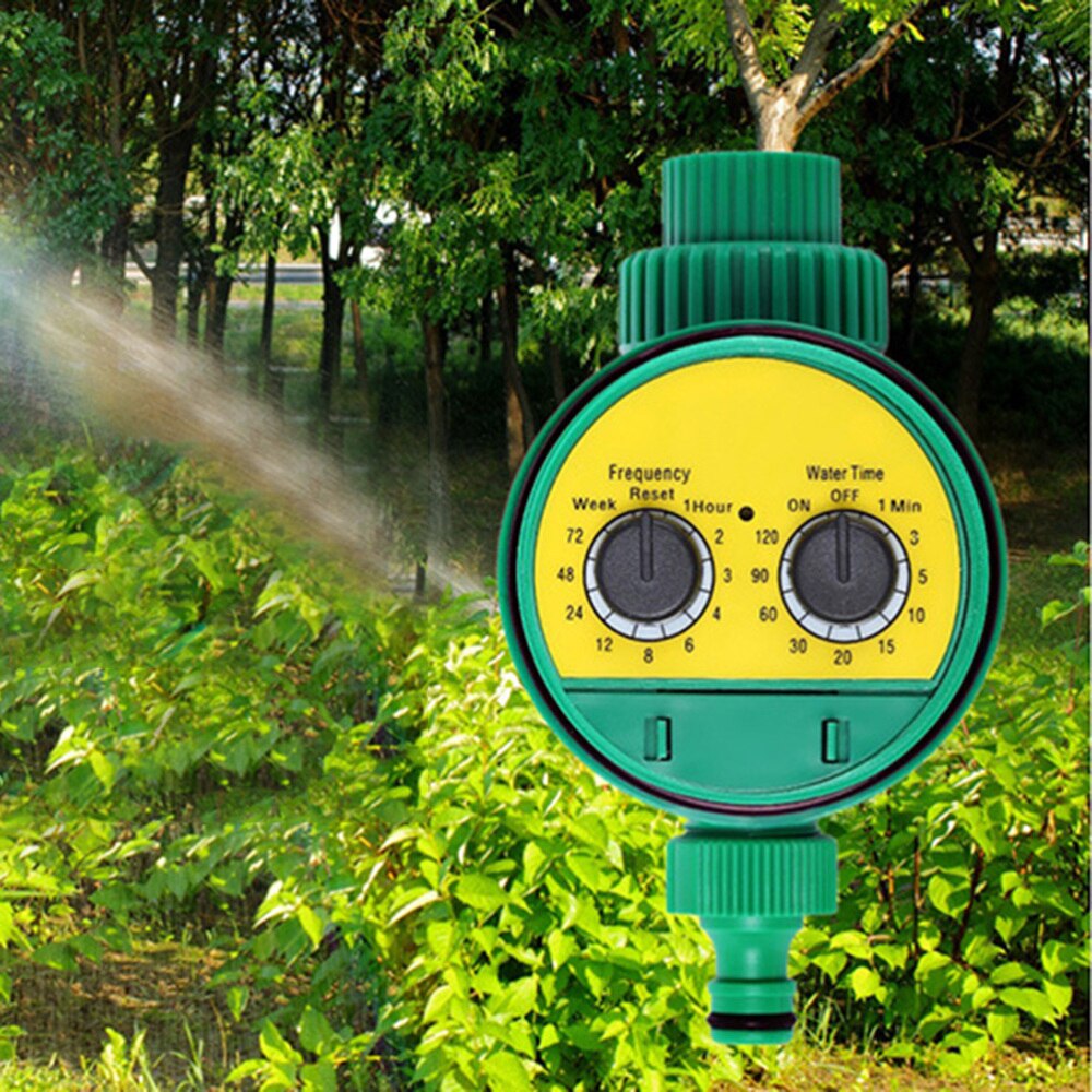 Automatic Smart Irrigation Battery Powered Automatic Electric Garden Watering Timer Irrigation Controller No Battery Included