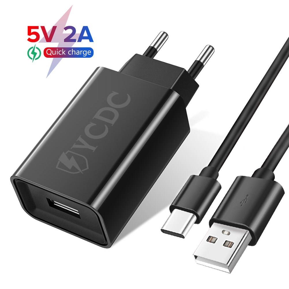5V 3.5A/2.0A USB Phone Wall Charger Power Adapter EU Plug Universal With Cable for iPhone 13 12 Pro iPad Huawei Samsung