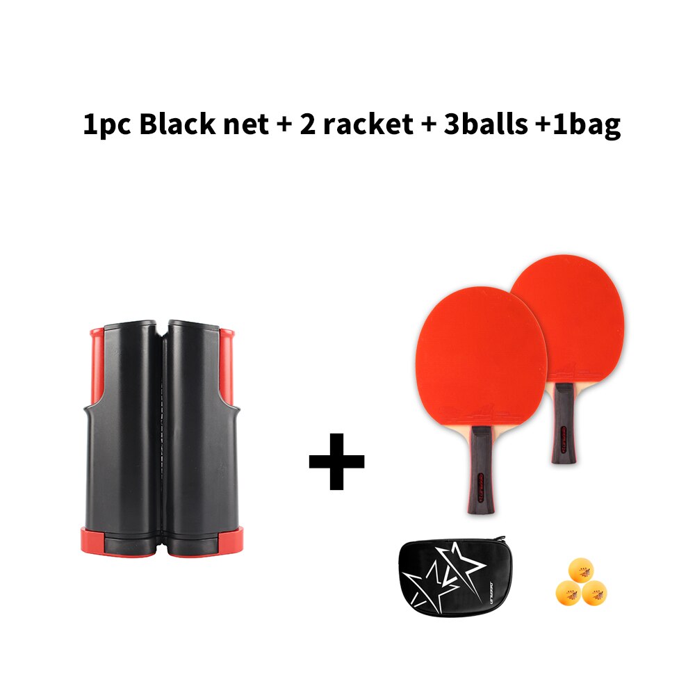 Non Slip Table Tennis Net Belt Bracket With Stand Firm Clamp One-Piece Retractable Sport Supplies Grid Gym Portable Universal: 1Net2racket