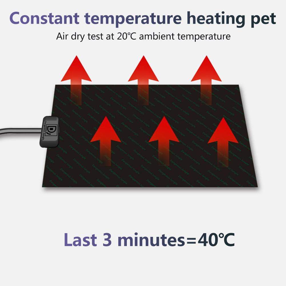 Reptiel Verwarming Mat Terrarium Verwarming Mat Warmer Verwarming Pad Voor Pet Turtles Snake Hagedis Hamster