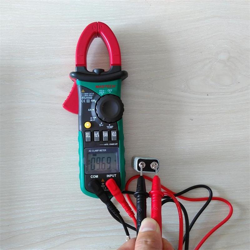 MS2008B Autorange Digital Ac Ampere Meter Clamp Metro Equal 4000 Counts