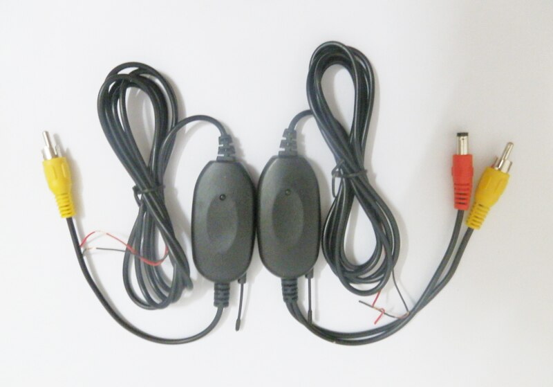 2.4 Ghz senza fili RCA video AV Trasmettitore Ricevitore per la vista Posteriore di parcheggio tenere sotto controllo Della Macchina Fotografica DVD auto Lettore MP5 per Portatile GPS