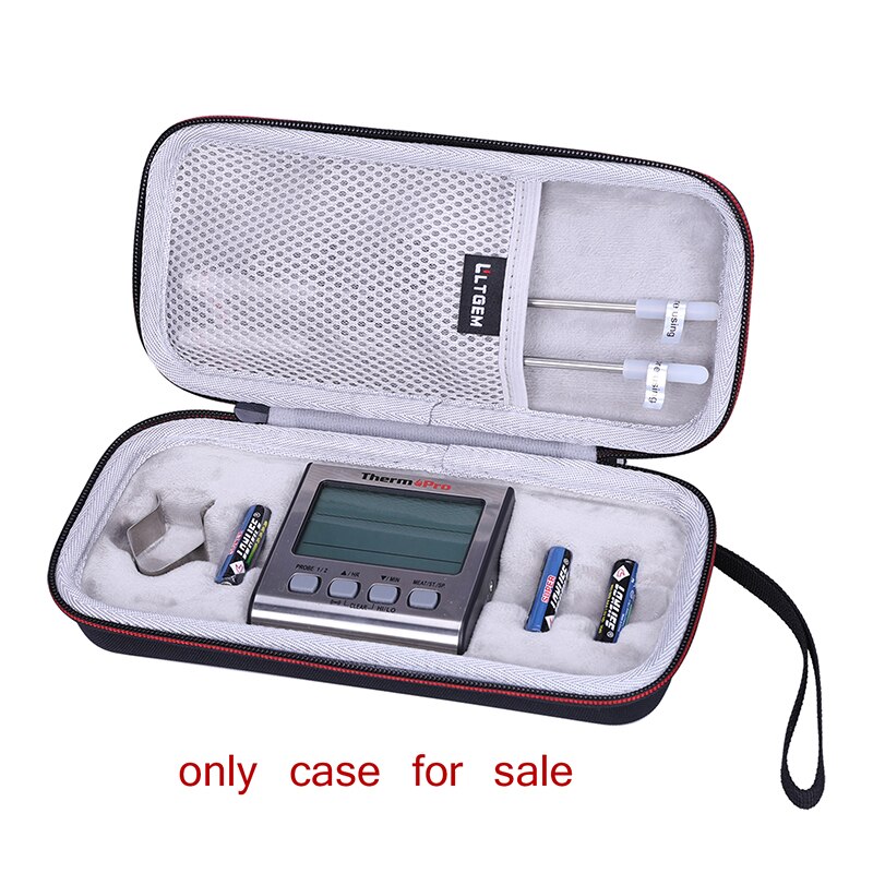 LTGEM EVA schwer Fall für Thermopro TP-17 Dual Sonde Digitale Kochen Fleisch Thermometer Großen Lcd-hintergrundbeleuchtung essen Grill Thermometer: Ursprünglich Titel