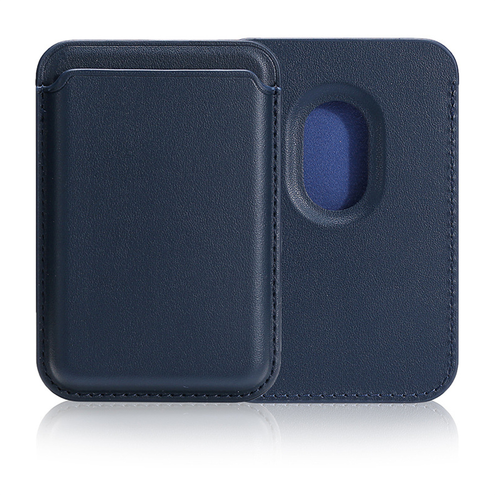 Leren Portemonnee Hoesje voor iPhone 15-19 Pro Max met MagSafe Kaarthouder: Donker kaki