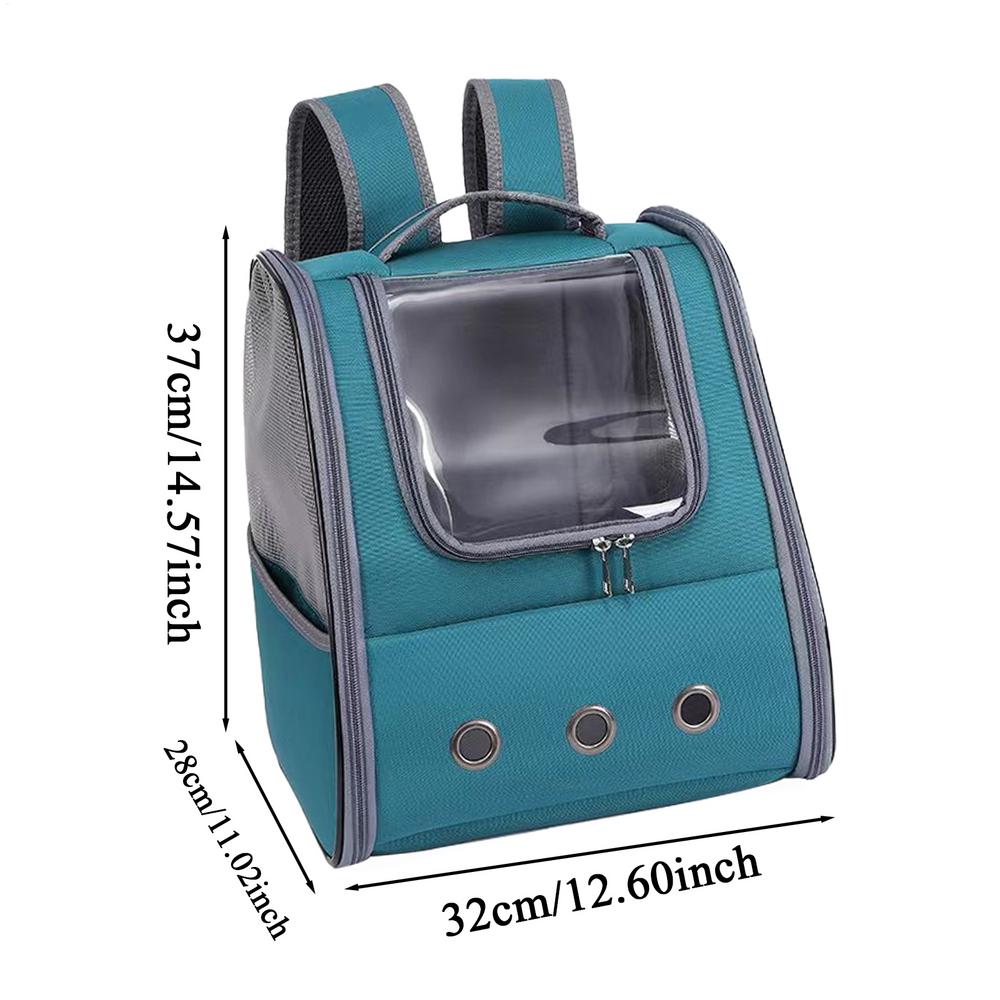 Haustier-Rucksack-Träger für Hunde und Katzen, tragbare Reise-Tragetasche, faltbares , Hunde- und Katzentasche zum Spazierengehen, Ausgehen, Fahren, Reisen: Blau