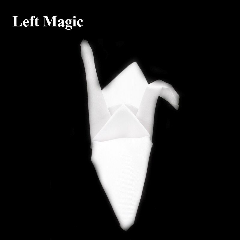 Crane Magic (Origami Magic) Magic Trick Paper Crane Close Up Magic Props Street Accessories Mentalism