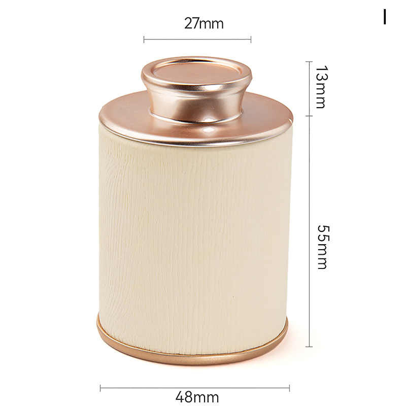 Mini lata de té vacía para el hogar, tarro sellado de té verde y negro, caja de embalaje de té pequeña de viaje portátil, lata de almacenamiento de papel