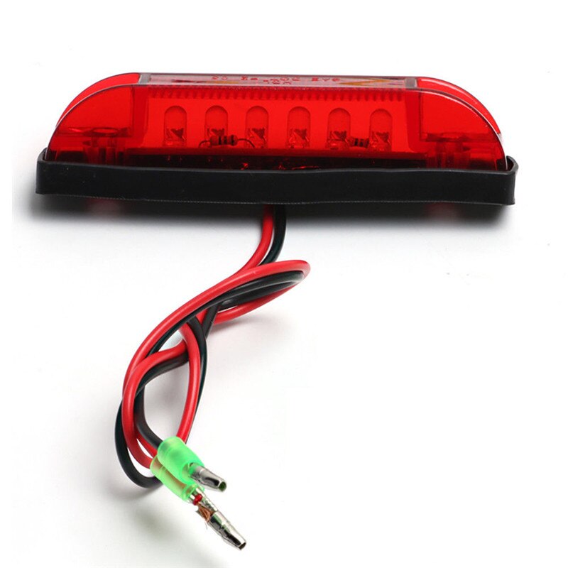 1PCS Red LED Truck Light Side Marker Light LED Trailer Lights Waterproof 12v Trailer Lights Lamp Truck LED Side Lights