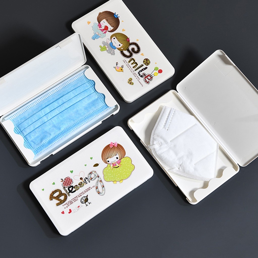 Funda Para Mascarilla portátil, caja de almacenamiento Para Mascarilla, a la