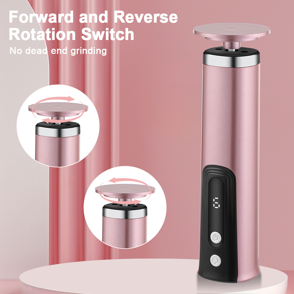 2in1 Elektrische Vijl Voor Voeten Pedicure Machine Dode Huid Remover Eelt Voet Slijpen Trimmer Oplaadbare Voetverzorging Tool Scrubber