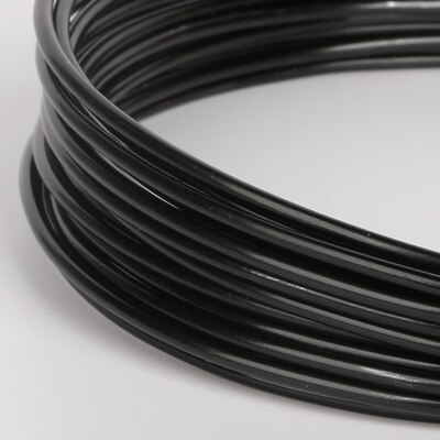 3/10 Meter Anadized Dia Aluminium Draad 1/1. 5/2/2.5mm Soft Ambacht Veelzijdige Geschilderd Aluminium Metalen Draad Voor DIY Sieraden Bevindingen: Black / 1.5mm  5Meters