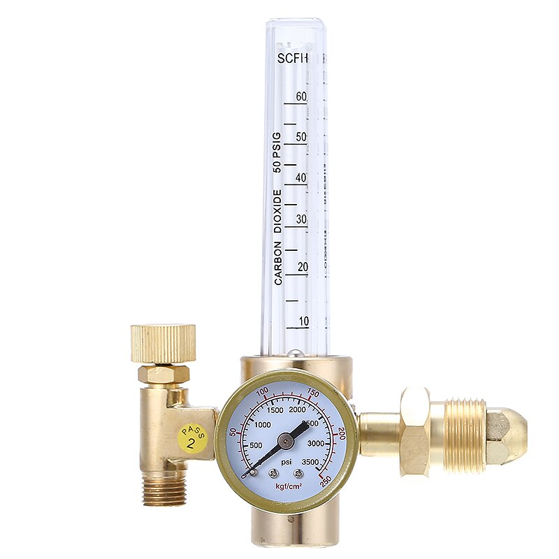 Argon Regulator Argon CO2 Gas Pressure Regulator Gauge Mig Tig Lassen Gas Flowmeter Druk Flow Meter Regulators