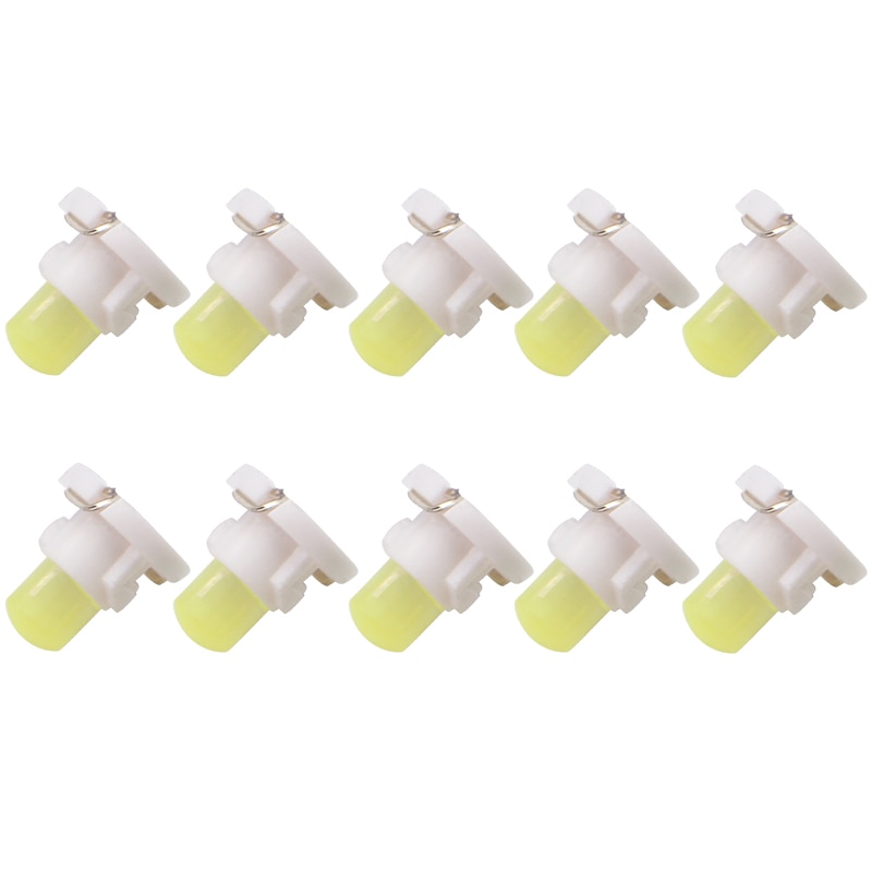 10 Pcs T4.2 Led Super Heldere Chip Smd Led Auto Dashboard Instrument Lampen Auto Dashboard Warming Wedge Indicator Verlichting