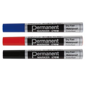 Waterproof permanent art Marker pen Thick head pen markers paint marker sharpie book sketch Cartoon Graffiti 10 pcs/Lot