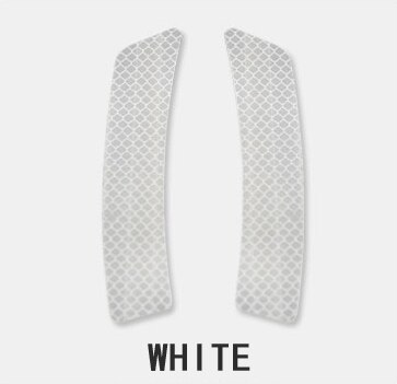 Car Sticker Stickers Car Reflective Sticker OPEN Reflective Tape Warning Mark Open Notice Accessories Car-styling Safety Mark: White 2pcs