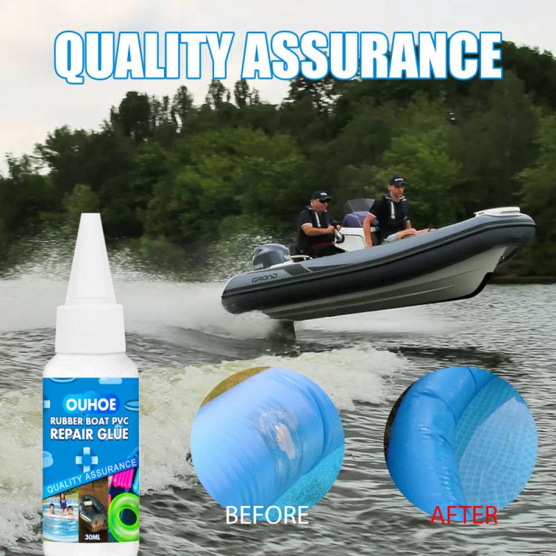 30ml Strong Pvc Repair Glue Swimming Pool Lifebuoy Pad Repair Glue Accessories Waterproof Inflatable-boat Kayak Adhesive Sealant