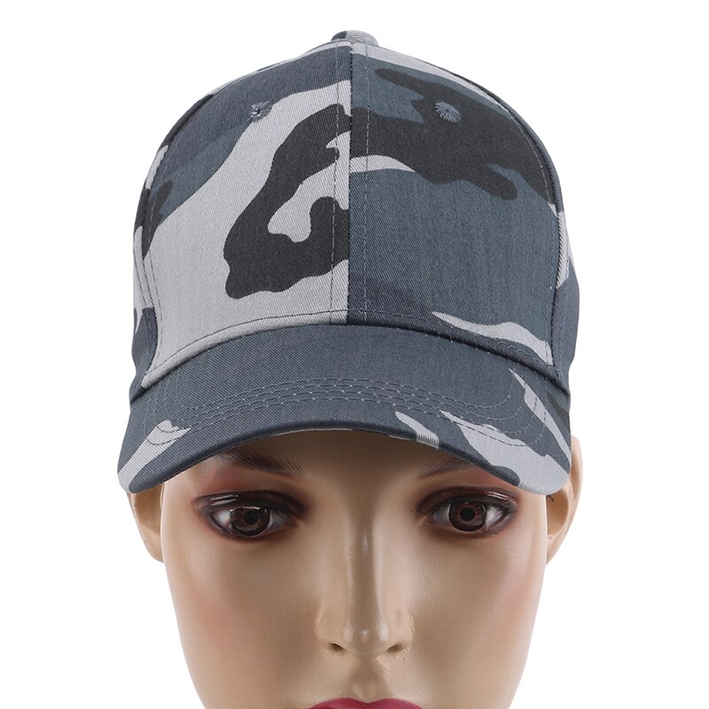 Camo Mesh Baseball Cap Mannen Camouflage Bone Zomer Hoed Mannen Army Cap Trucker Hip Hop Vader Hoeden