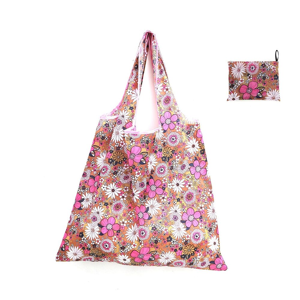 Milieuvriendelijke Opvouwbare Winkelen Opslag Grote Zak Supermarkt Groente Fruit Herbruikbare Tassen Outdoor Camping Voor Boodschappen Houder: G47  46x66cm