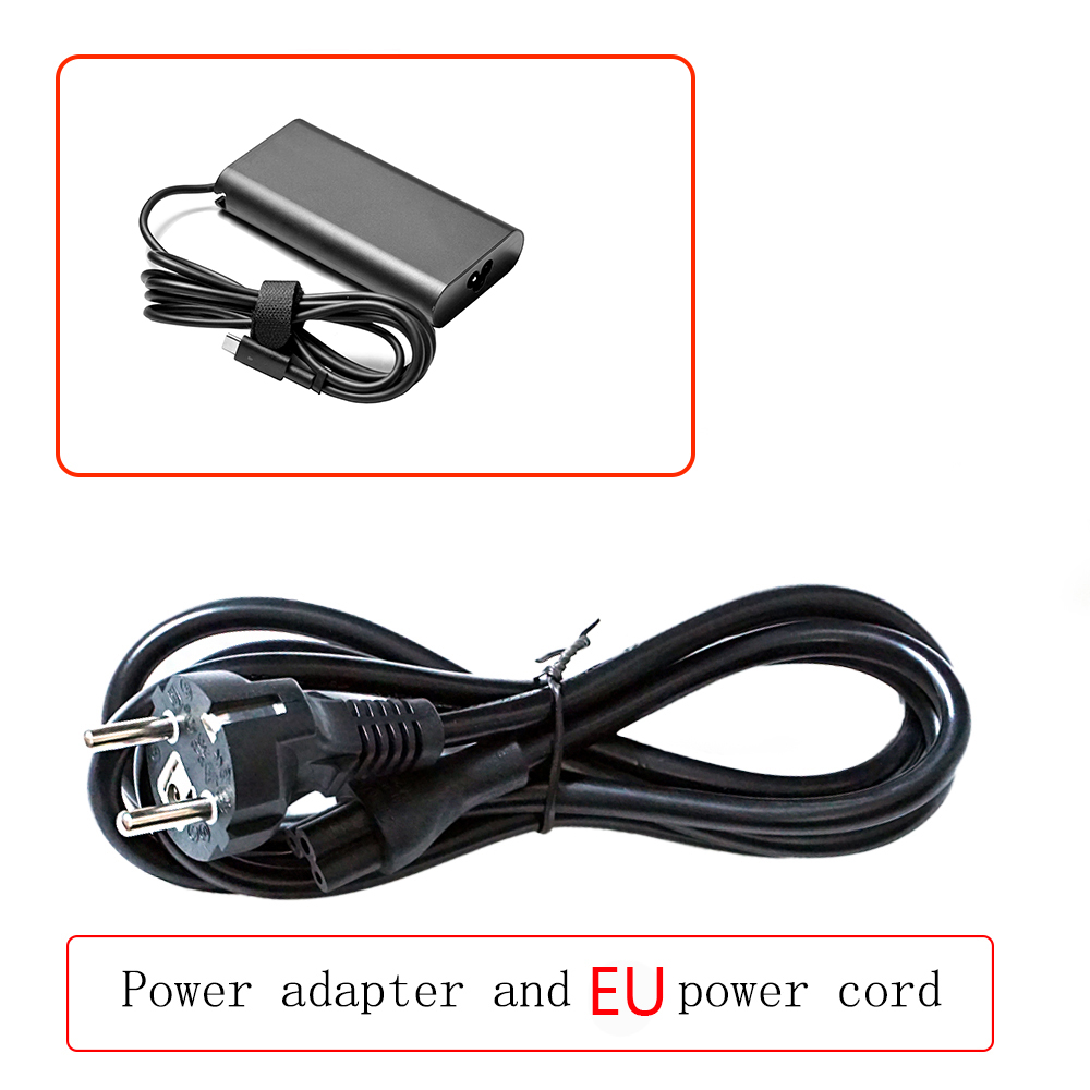 20V 4.5A 90W USB Type C Power Ac Adapter Charger Laptop for dell 5280 5480 5580 LA90PM170 TDK33 0TDK33 Laptop Charger: Orange
