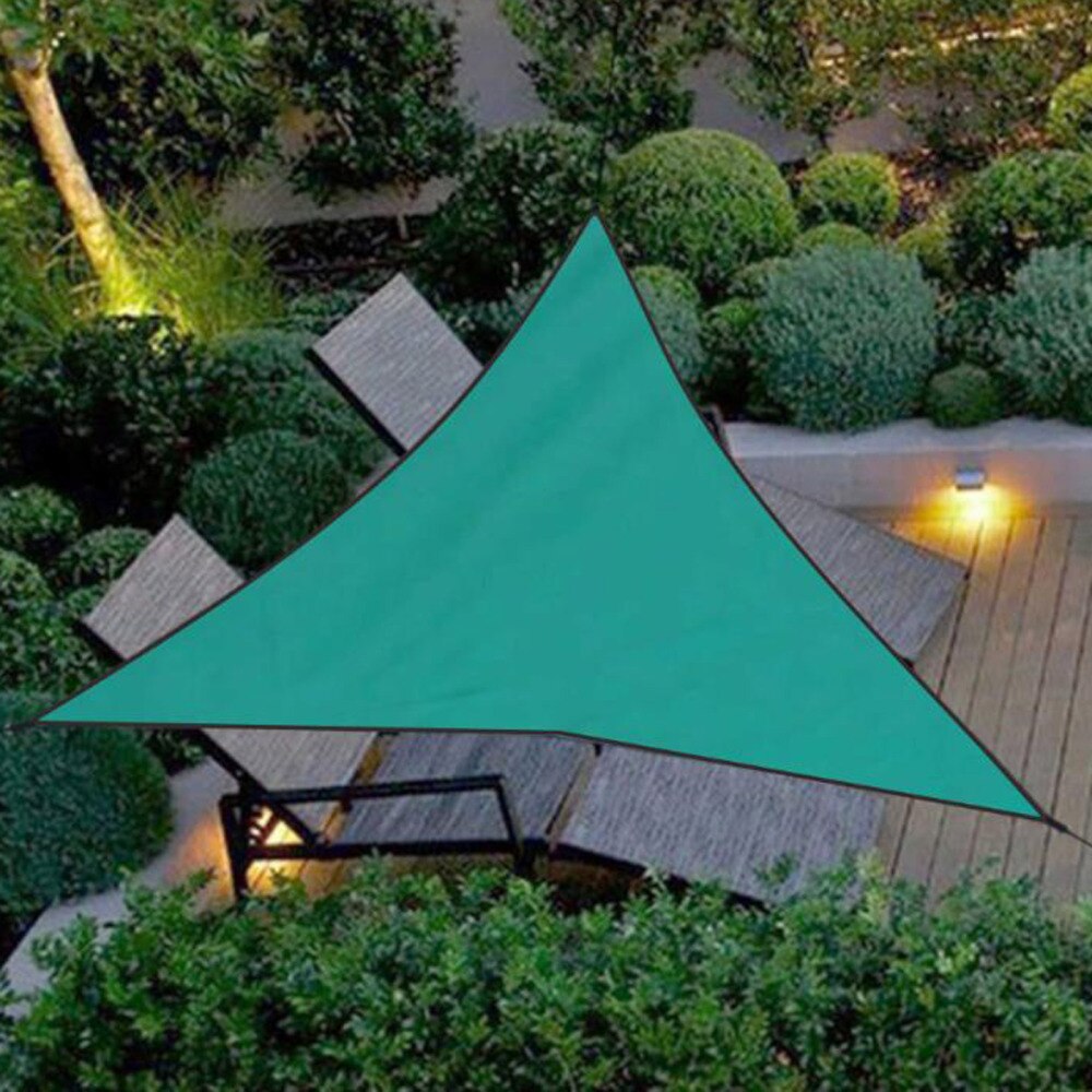 Triangle Sun Shade Awning Canopy Top Cover Waterproof And Sunscreen Backyard UV Courtyard Garden Triangular Outdoor Awnings