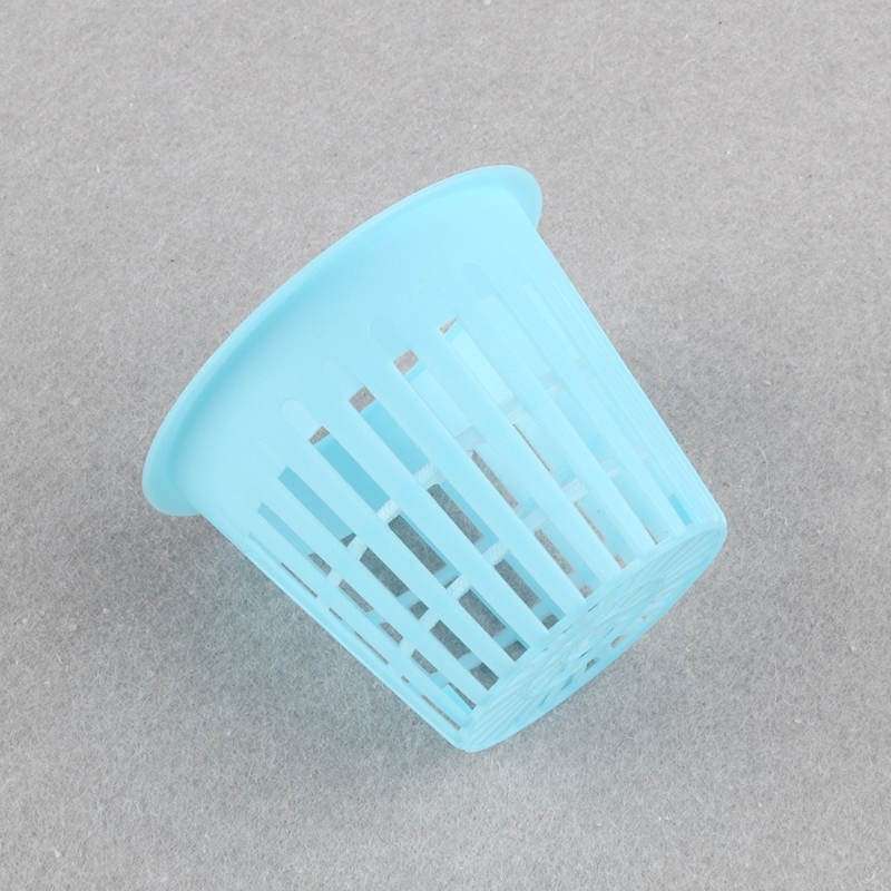 Maceta de red hidropónica de 45mm, cestas de alta resistencia para cultivo sin suelo, maceta de malla acuapónica, macetas de vivero de verduras orgánicas, 50 Uds.