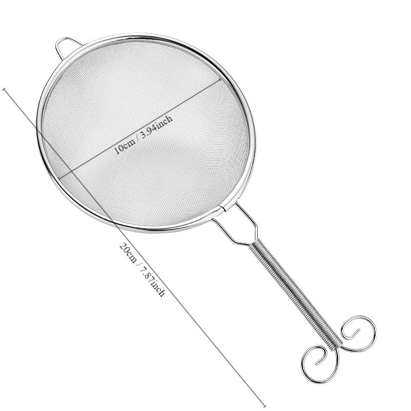 Infusor de té de acero inoxidable, difusor de hojas de té, colador de bola de condimentos de especias, tetera, filtro de café de malla fina, accesorios de cocina: COFFEE