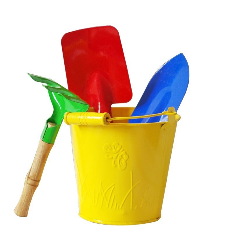 Seau pelle pelle râteau plage sable jouets enfants en plein air jouer sable jouet jardin plante 23GD