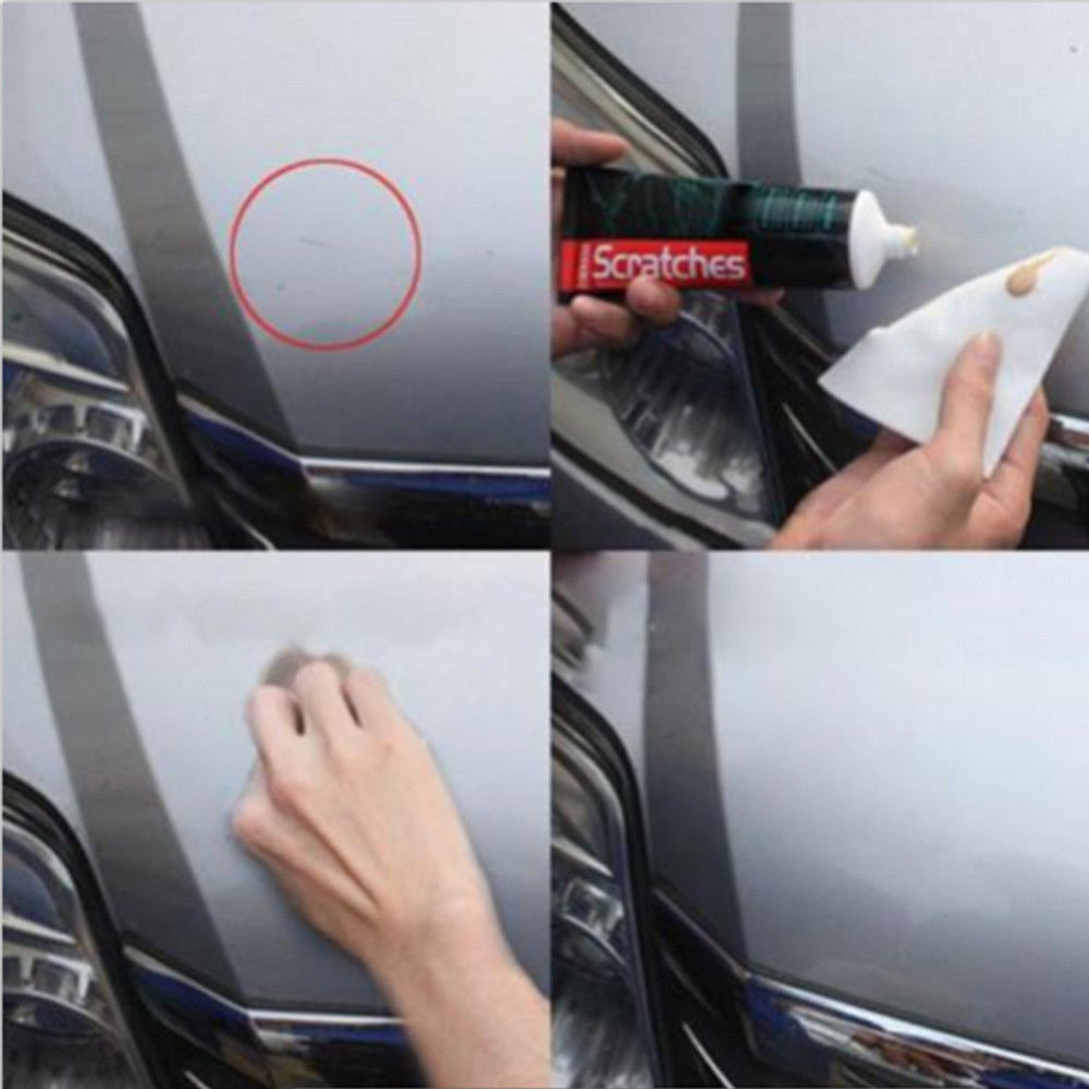 Kits de reparación de rayaduras de coche, Set de cuidado de pintura de pasta de molienda de Auto follaje, accesorios para automóviles, cera de coche 100ml