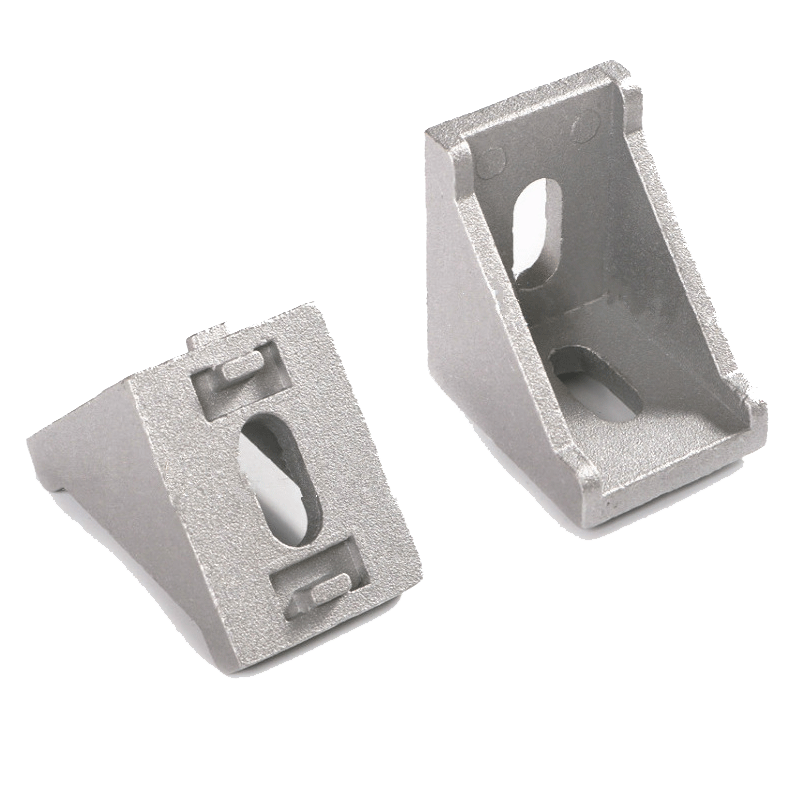 20 Pcs 3030 Corner Fitting Angle Aluminum Connector Set Bracket Fastener Aluminum Profile Accessories Connector Fasten Screws