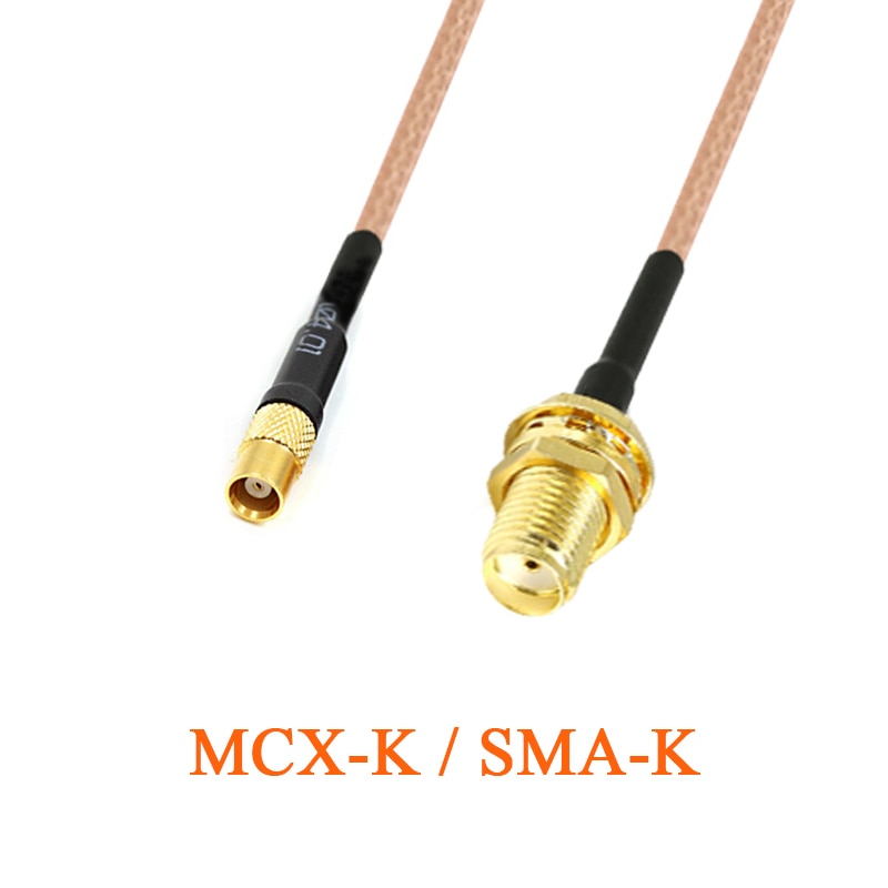 Antenne Adapter Extensible RG316 Kabel SMA Vrouwelijk naar MCX Vrouwelijke Feeder RG316 Extension Wire