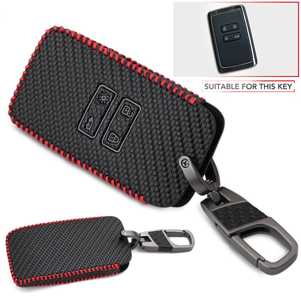Car Key Cover Case Holder For Renault-Captur Clio Megane Koleos Kadjar Accessory For Car Key Chains Cover Holder Tools