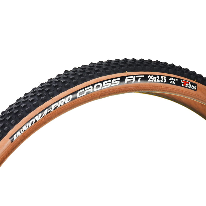 INNOVA-neumático ultraligero para bicicleta de montaña, llanta con cable de acero de 60TPI, borde amarillo y marrón, 29x2,1, 29x2,25, 29x25/2, 27,5 x 2.. 1