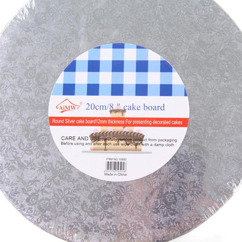 Cake Board Round Cake Display Board Transfer Board Cake Holder Wedding Birthday Party Events Home Bakery Cake Baking Tools
