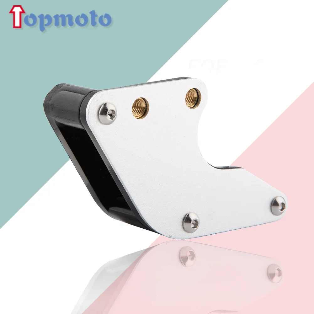 Motorcycle CNC Chain Guard Gids Voor IRBIS BSE KAYO SSR TTR XR CRF KLX 50 70 90 110 125 140 150 160 cc Dirt Pit Bike Scooter: zwart