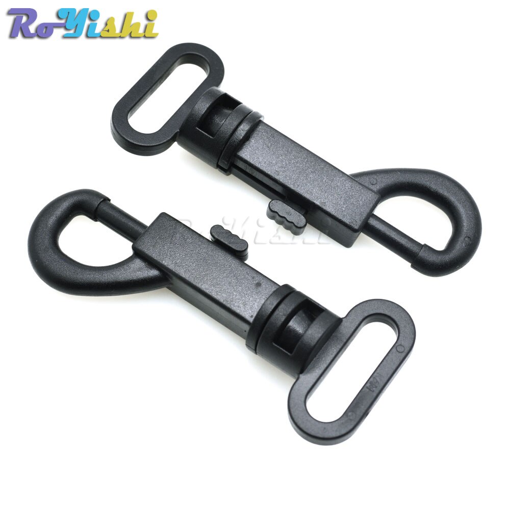 Plastic Snap Hooks Rotary For Paracord Keychain Backpack Buckles