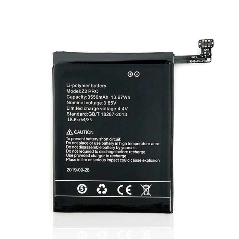 1x3550 mAh Sostituzione Della Batteria per UMI UMIDIGI Z2 pro accorto Telefono Batterie + kit di Strumenti di Riparazione
