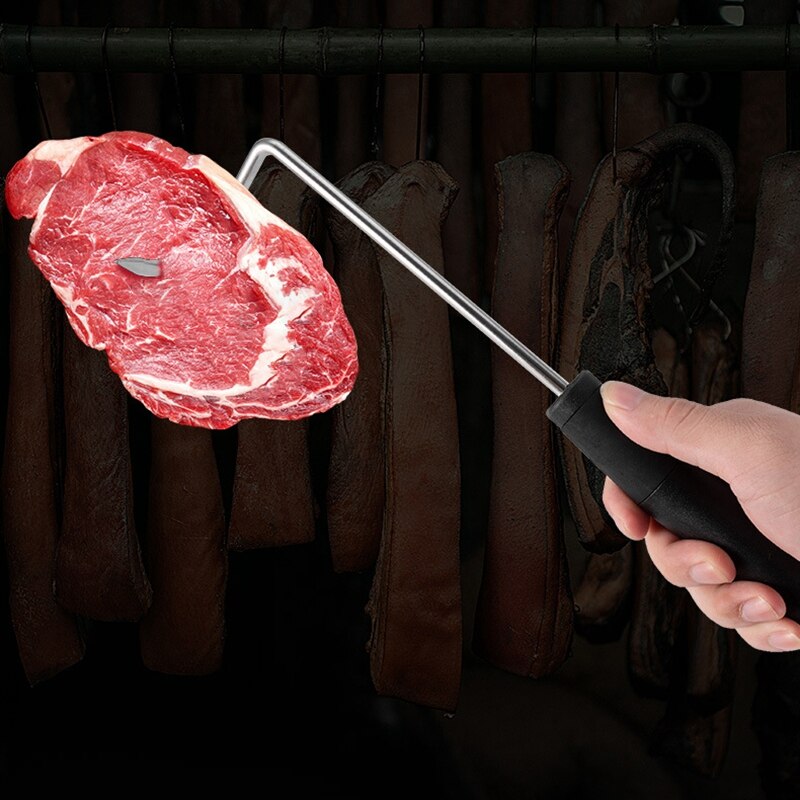 2 sett grisehale mat turner svømmeføtter kroker-alternativ til tang, bbq grille spatel grillgaffel erstatning ristebørste