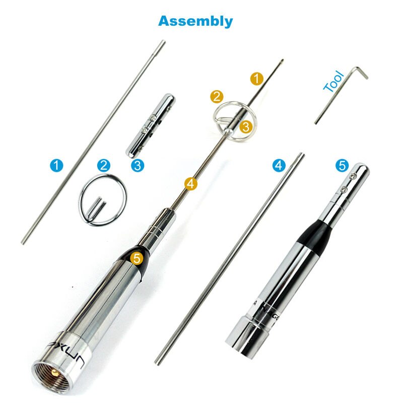 NL-770S Carro Antena de Rádio de Carro para YAESU ICOM Kenwood Walkie Talkie Dual Band VHF/UHF 144/430 MHz antena Aérea PL259