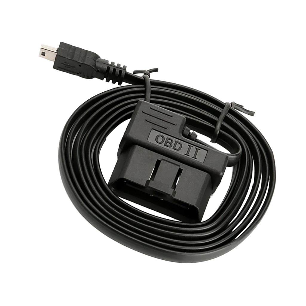 OBD II 16Stift zu Mini USB diagnostizieren Verbinden Kabel für HUD Kopf hoch Anzeige