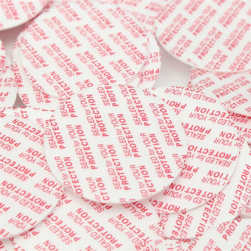 500 pièces auto-adhésif mousse presse joint capuchon doublures stockage Pot bouteille Pot mousse sécurité inviolable alimentaire joint joints Pad