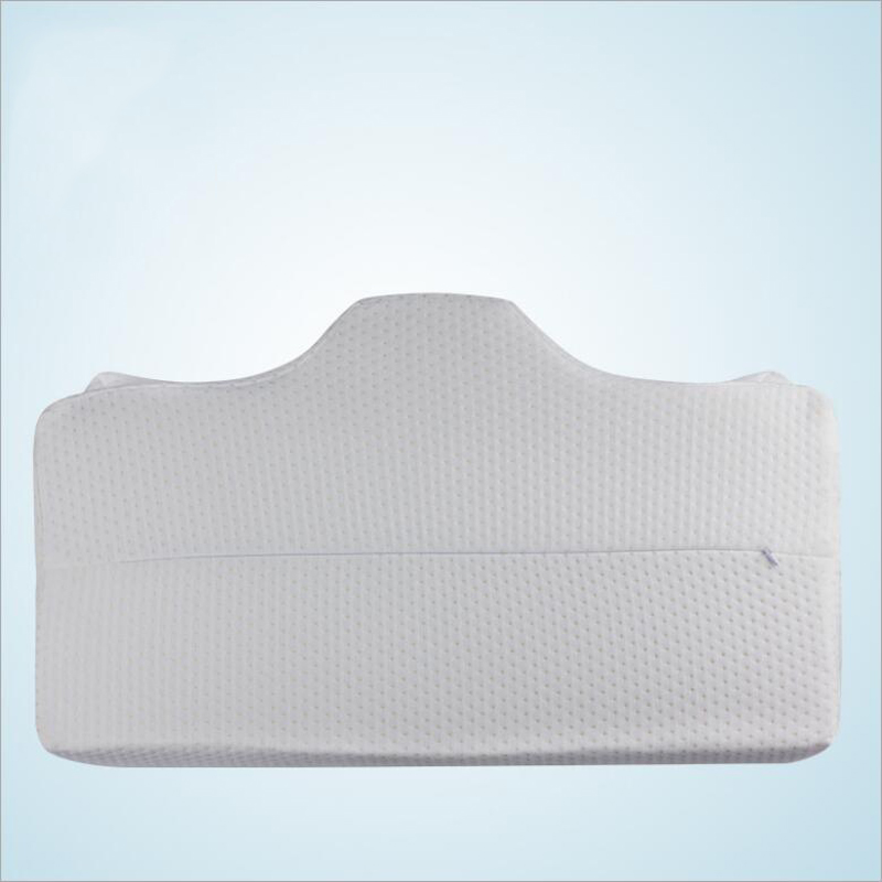 YRHCD Style Slow Rebound Memory Cervical Pillow Horn shaped Orthopedic Neck protection Pillow size in 60x30x13cm