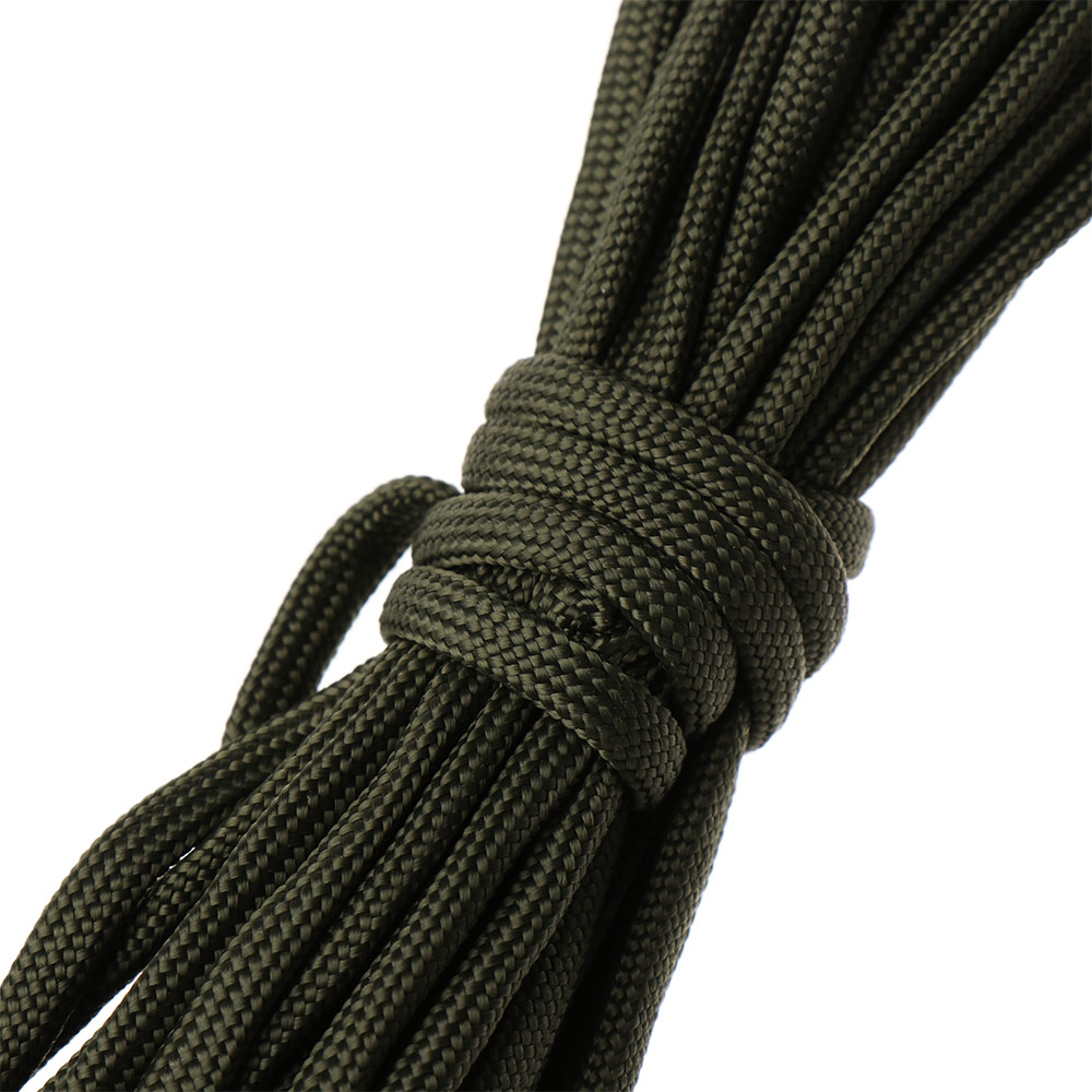 5 Meter länge 7-Strang Nylon Fallschirm-schnur Schlüsselband Zelt Seile Durchmesser 4mm draussen Werkzeuge Wandern Camping Ausrügestochen überleben Bausatz