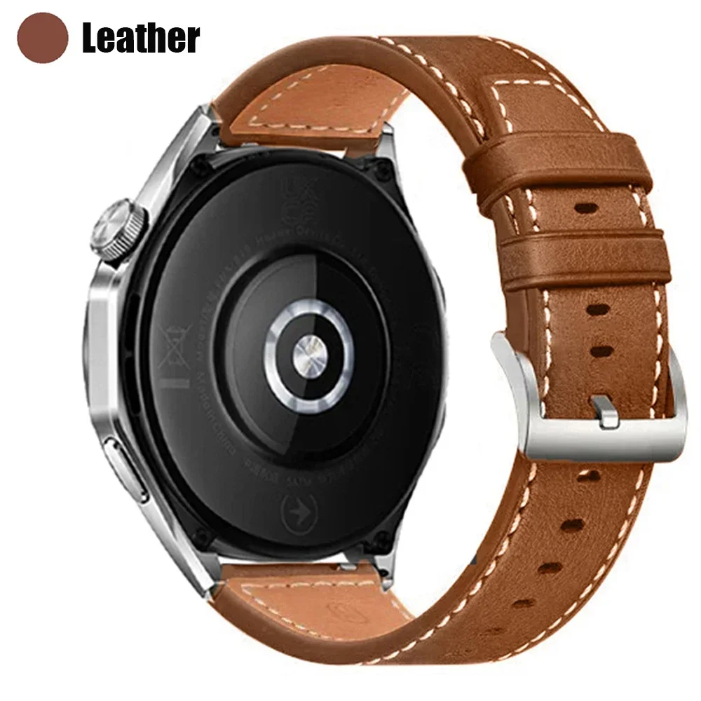 22mm nahkaranneke gtr 4 ranneketta huami amazfit gtr 3 pro gtr 4 kellonrannekkeet gtr 3/ gtr 2/2e stratos 3 2s 47mm rannehihna: Musta