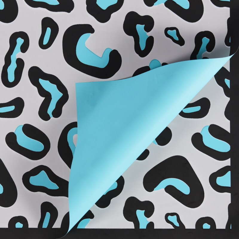 58*58cm 20pcs Flowers Wrapping Paper Zebra Giraffe Leopard Series Rose Package Paper Bouquet Material Floral Packaging Materials: C3