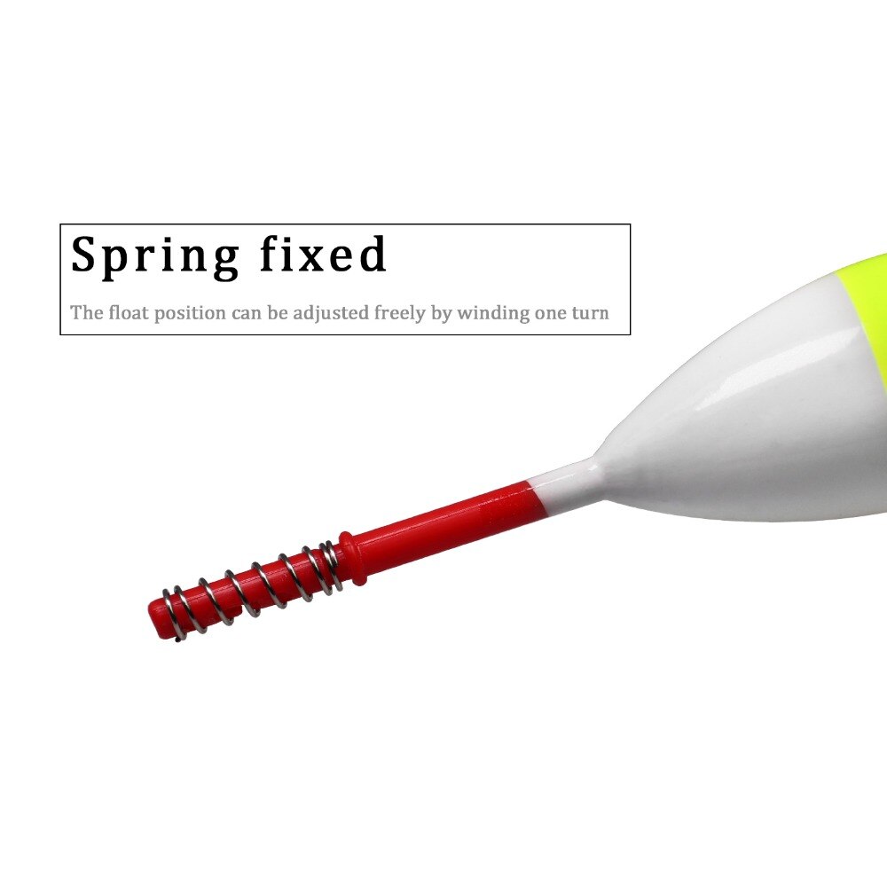 Flotador de pesca de madera, varilla Ovalada para pesca, 15g, 0,53 oz, 2 piezas