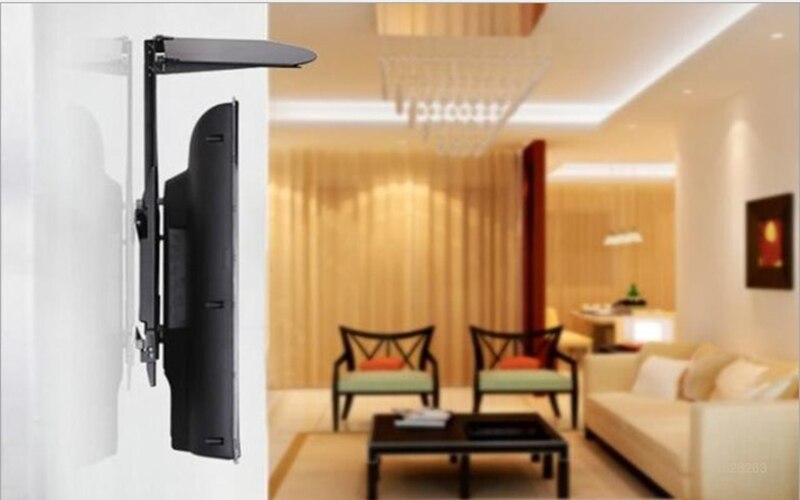 DVD uchwyt router wsparcie taca mocowanie telewizora akcesoria DVD ustawić-szczyt skrzynka av tv półka DVD wieszak na WH320