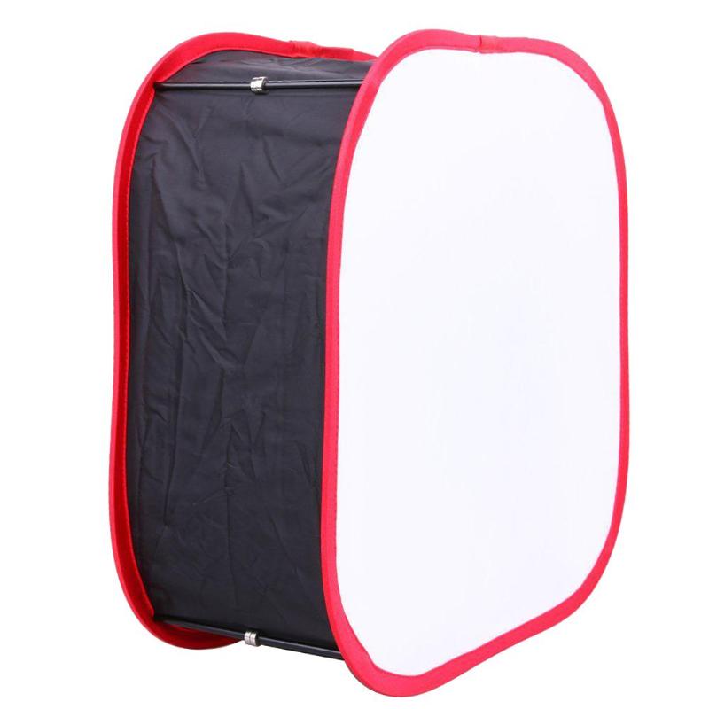 Universele opvouwbare draagbare softbox diffuser voor zacht ledlicht