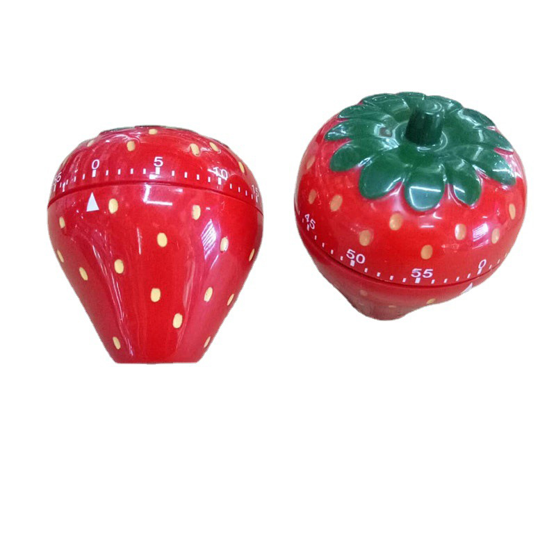 Strawberry Shape Timer Kitchen Cooking Reminder Cooking Alarm Clock Kitchen Tools Mechanical Timer Countdown Timer