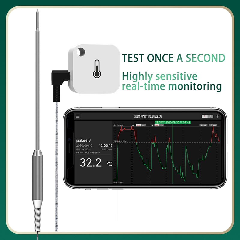 temperature sensor bbq mini outdoor electric portable thermometer gauge bbq temperature control products wireless