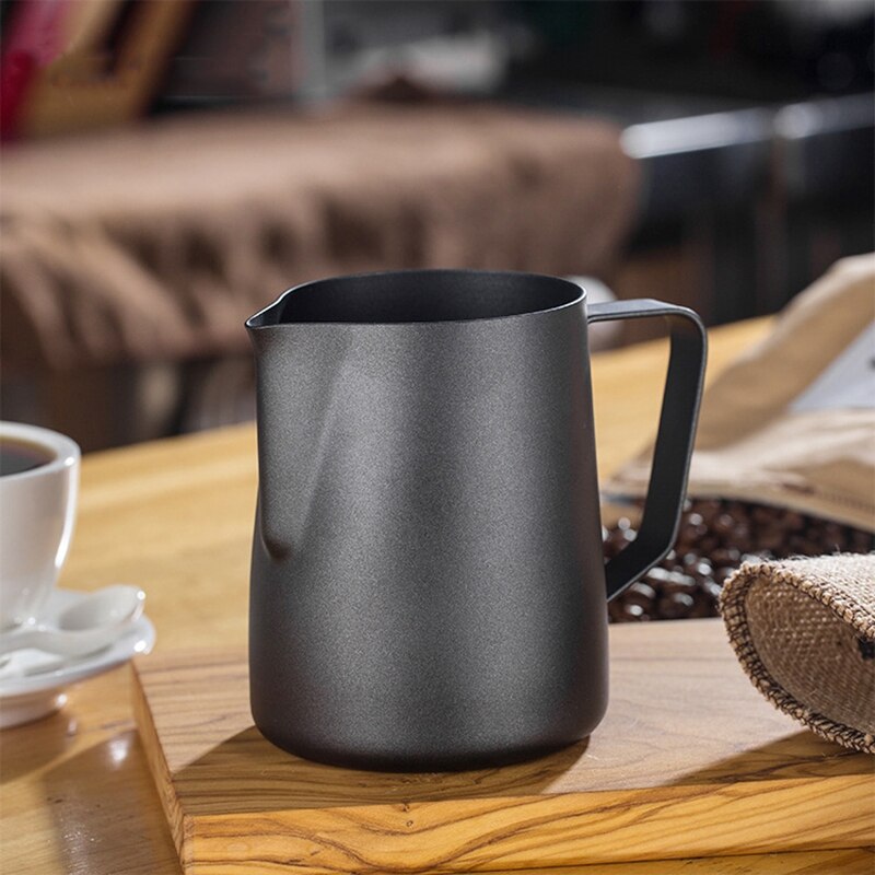 350ml roestvrijstalen kannen met antiaanbaklaag, melkopschuimkan, espressokan, barista, ambachtelijke koffie, latte, melkkan: Default Title
